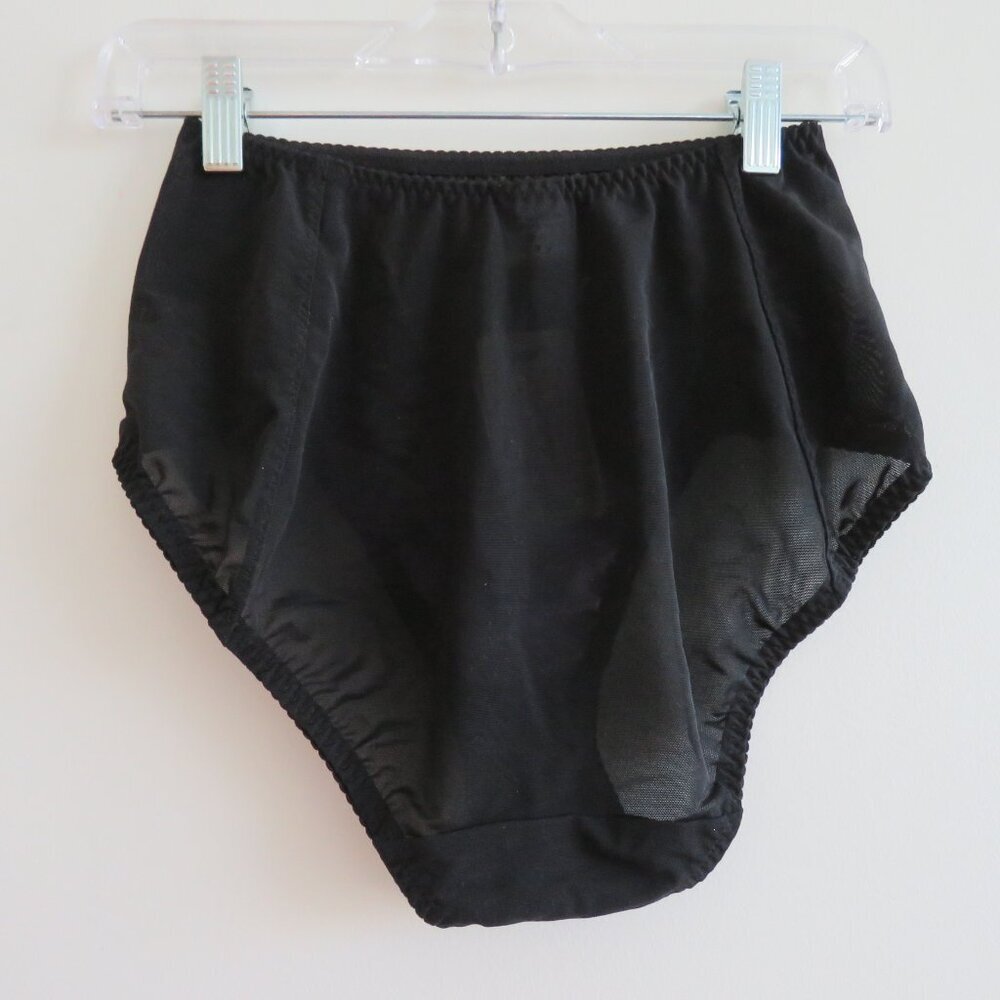 WHAT KATIE DID Betty Lavender Lace High Waisted Black Knickers 1950s Pinup NWT - Picture 7 of 13